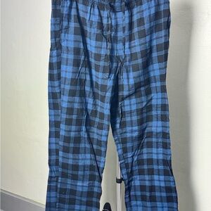 Sonoma Blue and Black Plaid Sleepwear Pants